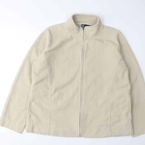 Isle Beige Women's Fleece Jacket Size L