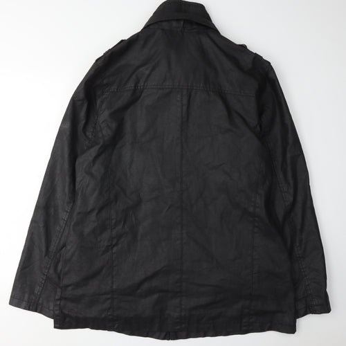 French Connection Men's Black L Cotton Jacket