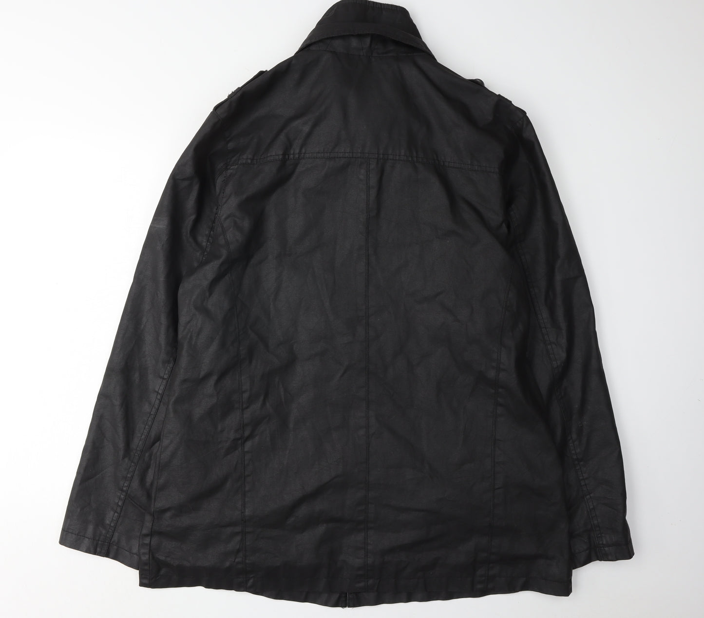 French Connection Men's Black L Cotton Jacket