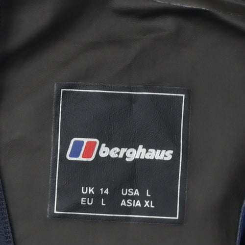 Berghaus Women's Blue Waterproof Jacket Size 14