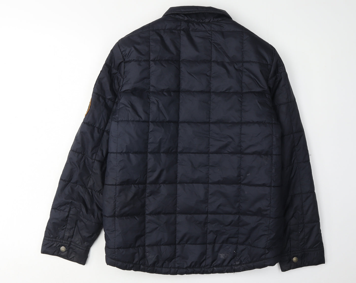 FatFace Boys Blue Puffer Jacket 10-11 Years Lined Lightweight