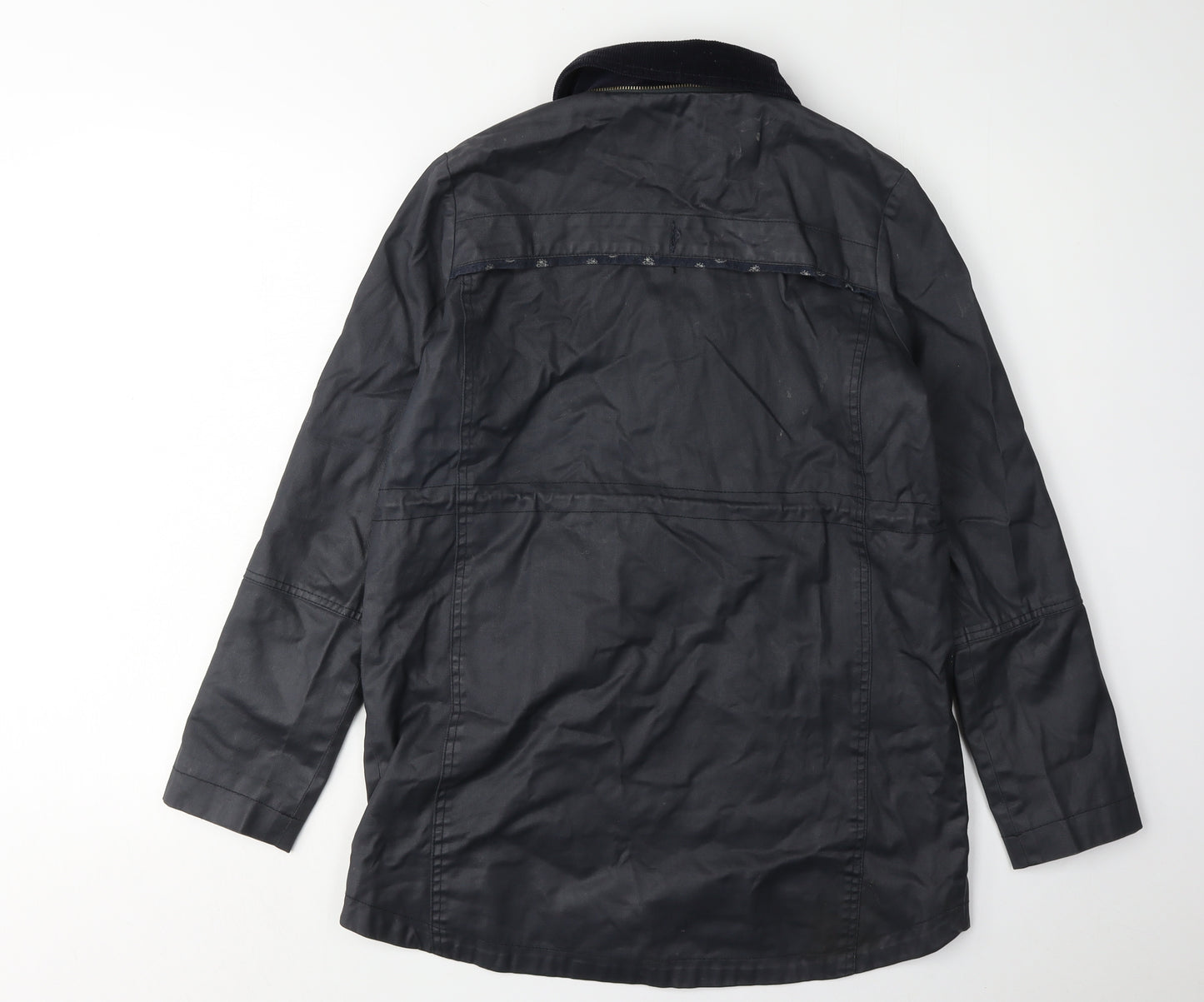 Yumi Women's Black Anorak Jacket Size 8 with Pockets