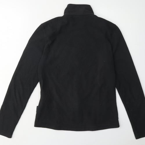 Jack Wolfskin Women's Black Fleece Jacket Size 8/10