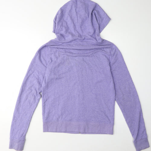 Victoria's Secret PINK Women's Purple Full Zip Hoodie - M