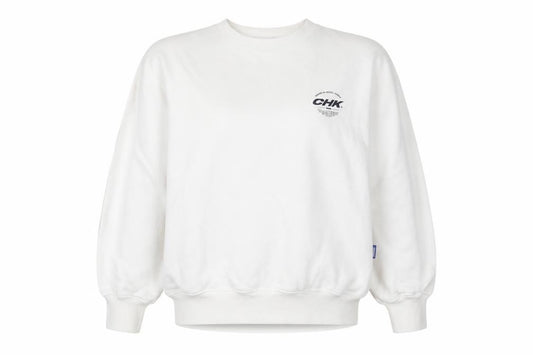 Chuck White Unisex Sweatshirt, Size S, Cotton, New