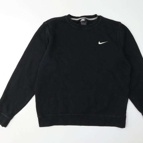 Nike Men's Black Crew Neck Pullover Sweatshirt M