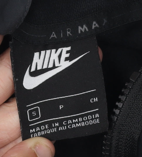 Nike Men's Black Full Zip Hoodie Size S