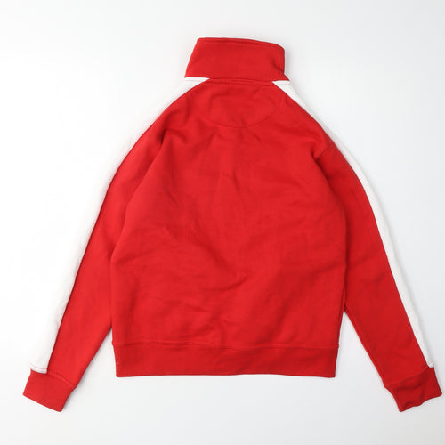 Stoke City FC Boys Red Full Zip Sweatshirt 11-12 Years