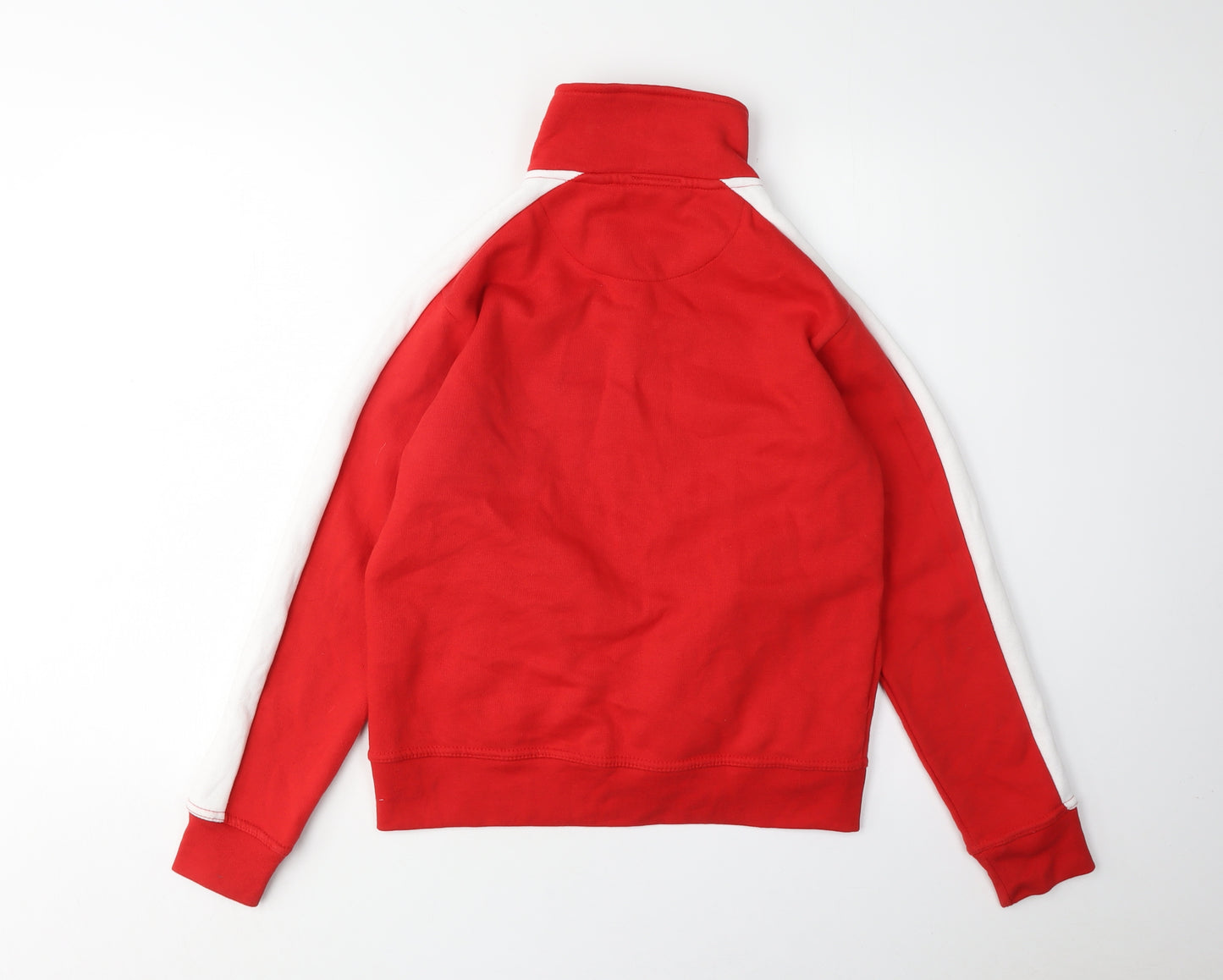 Stoke City FC Boys Red Full Zip Sweatshirt 11-12 Years