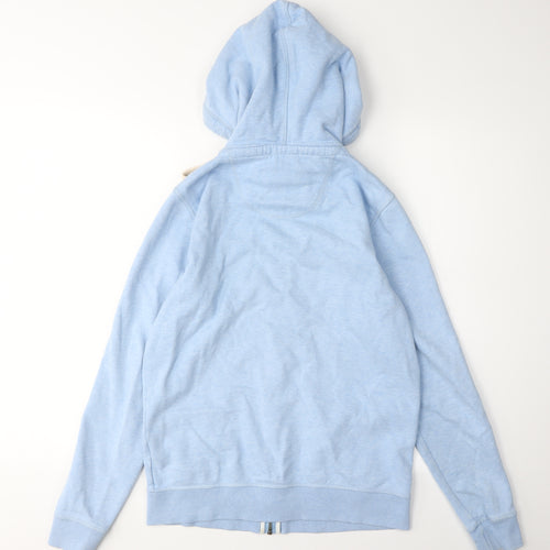 FatFace Women's Blue Full Zip Hoodie Size 8