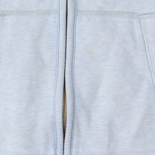 FatFace Women's Blue Full Zip Hoodie Size 8