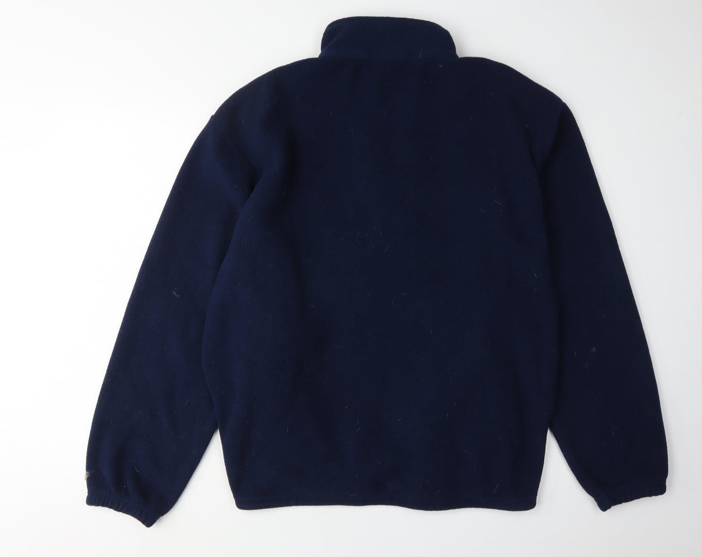 Lucy & Yak Unisex Blue Fleece Sweatshirt M