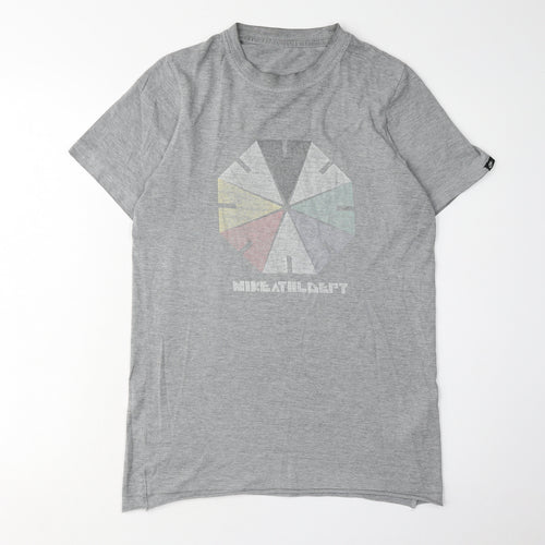 Nike Men's Grey Graphic Print T-Shirt Size S