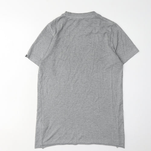 Nike Men's Grey Graphic Print T-Shirt Size S