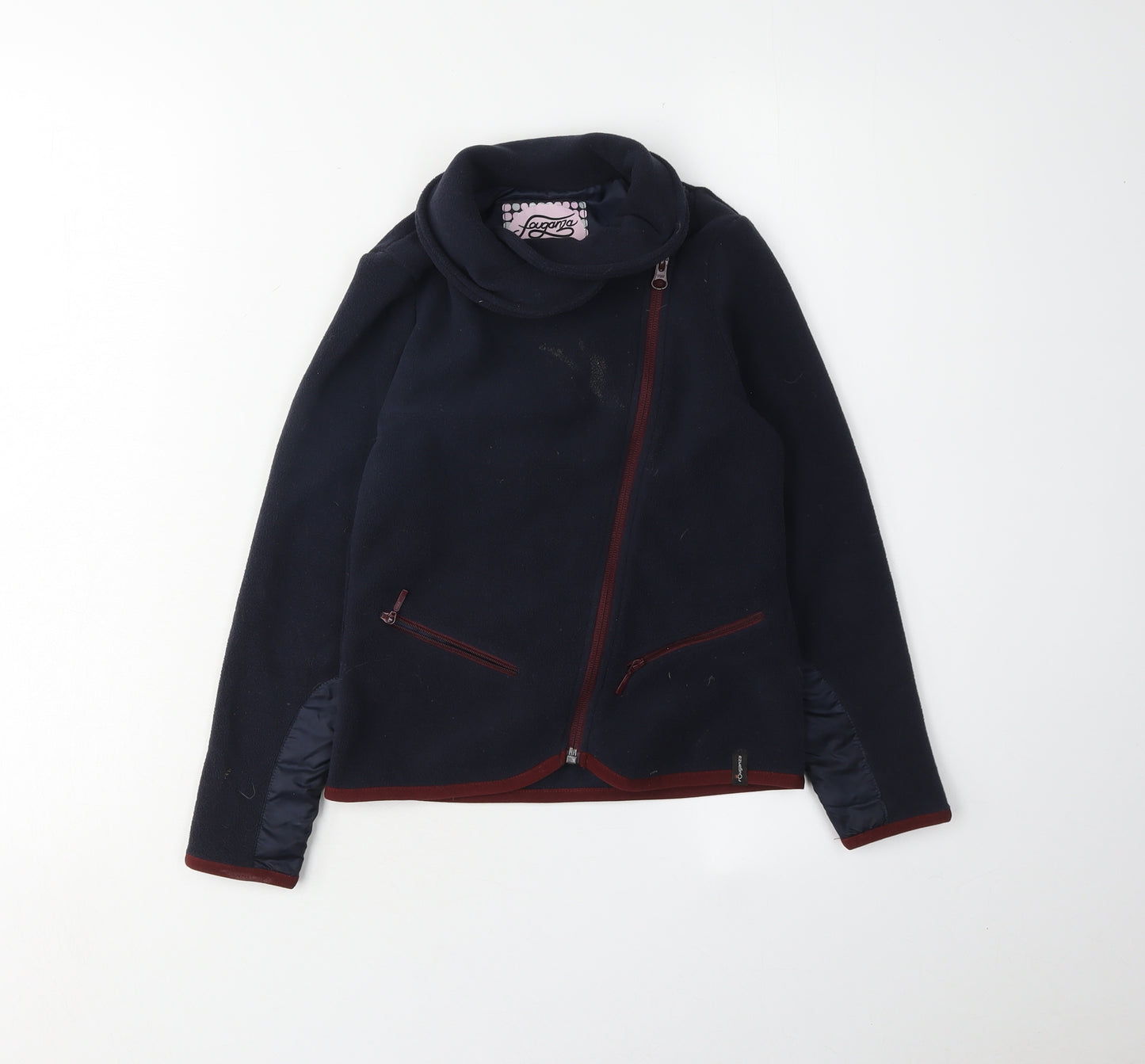 Decathlon Blue Girls Fleece Jacket Age 8 - Warm & Cosy
