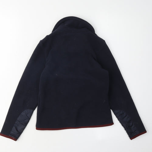 Decathlon Blue Girls Fleece Jacket Age 8 - Warm & Cosy