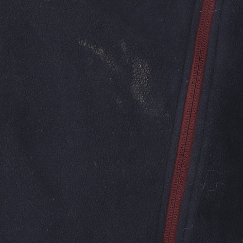 Decathlon Blue Girls Fleece Jacket Age 8 - Warm & Cosy