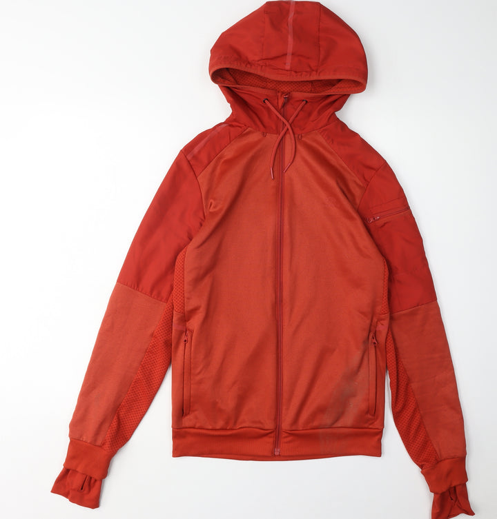 Decathlon Men's Red Full Zip Hoodie Size S