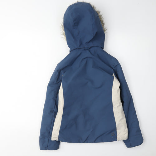 Dare2b Boys Blue Ski Jacket 9-10Y Winter Hooded