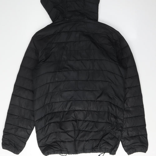 Columbia Men's Black Puffer Jacket Small Hooded