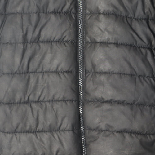 Columbia Men's Black Puffer Jacket Small Hooded