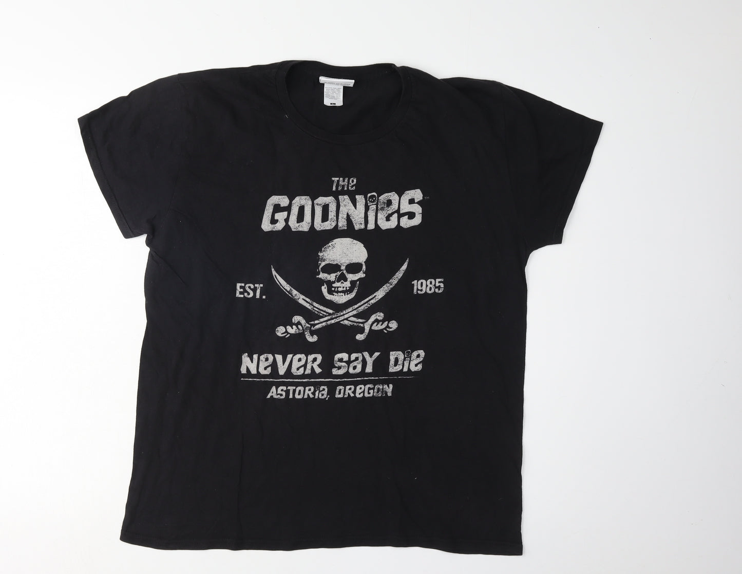 The Goonies Unisex Black T-Shirt L