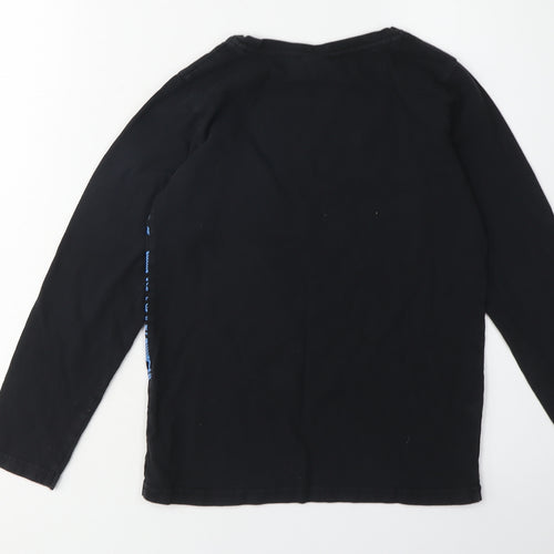 Marvel Spider-Man Black Long Sleeve Top - Boys 9-10 Years