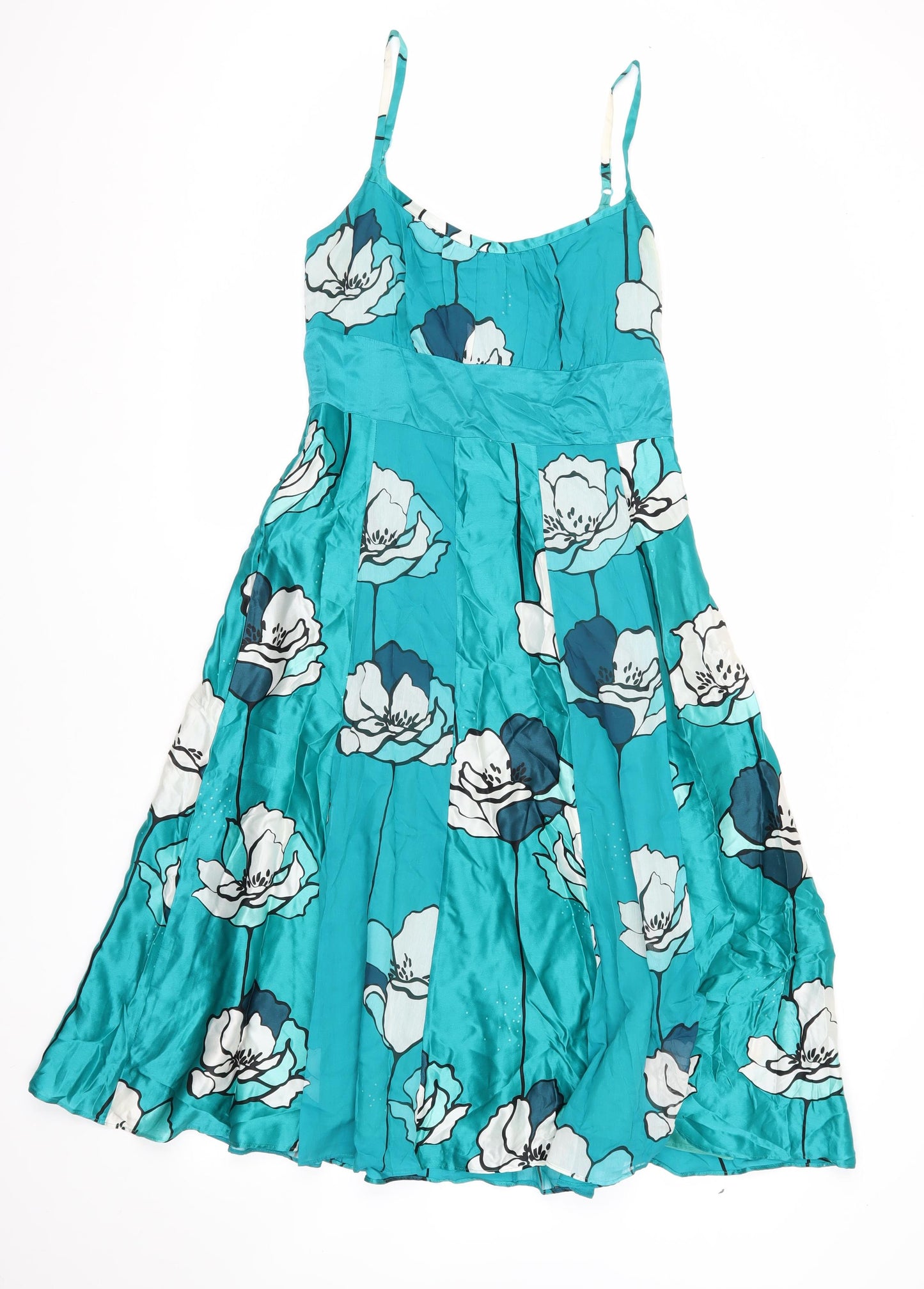 Monsoon Women's Multicoloured Floral Dress Size 10