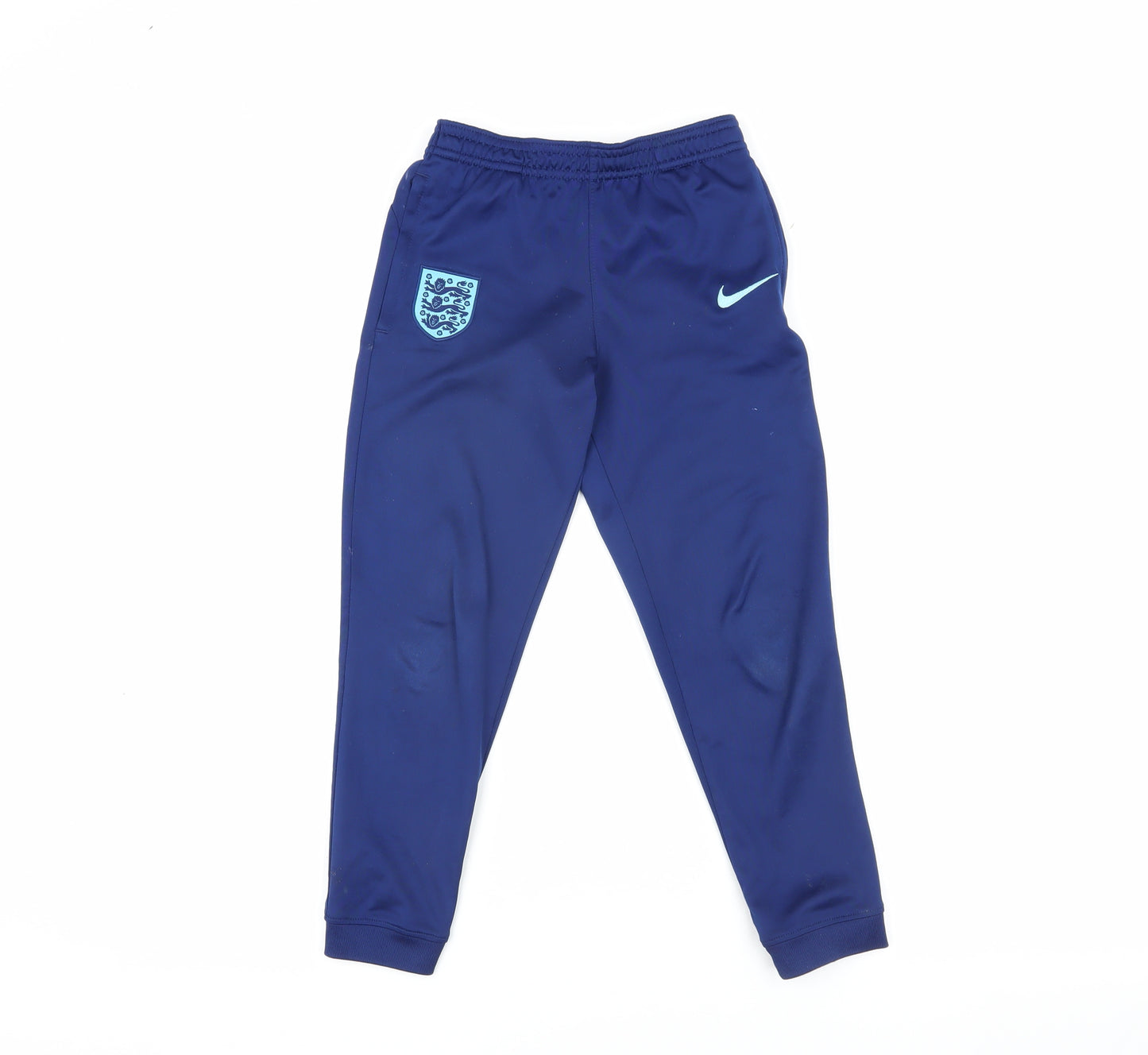 Nike Boys Blue Skinny Trousers for Football, 6-7 Years