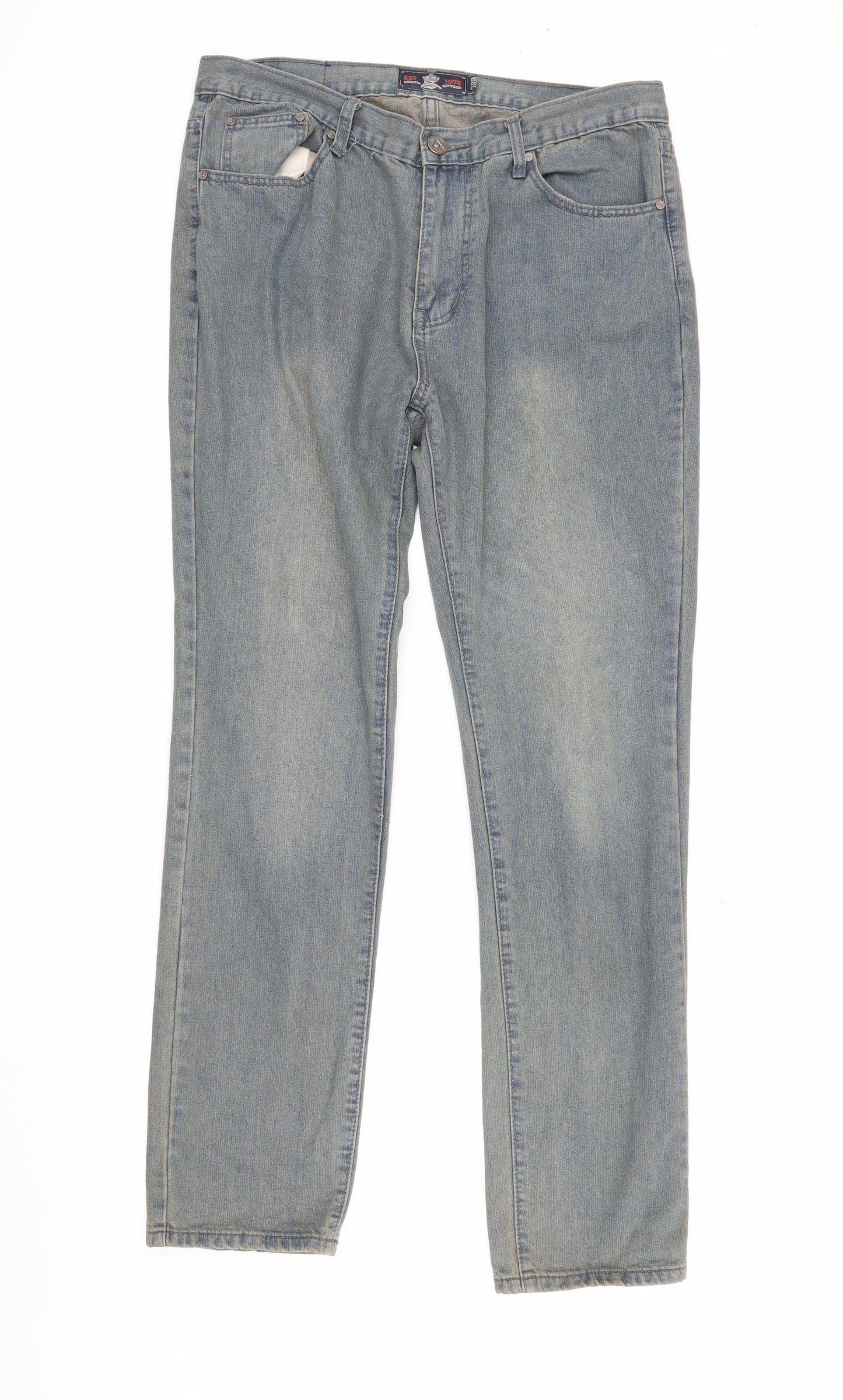 Soulstar Men's Blue Straight Jeans 36R