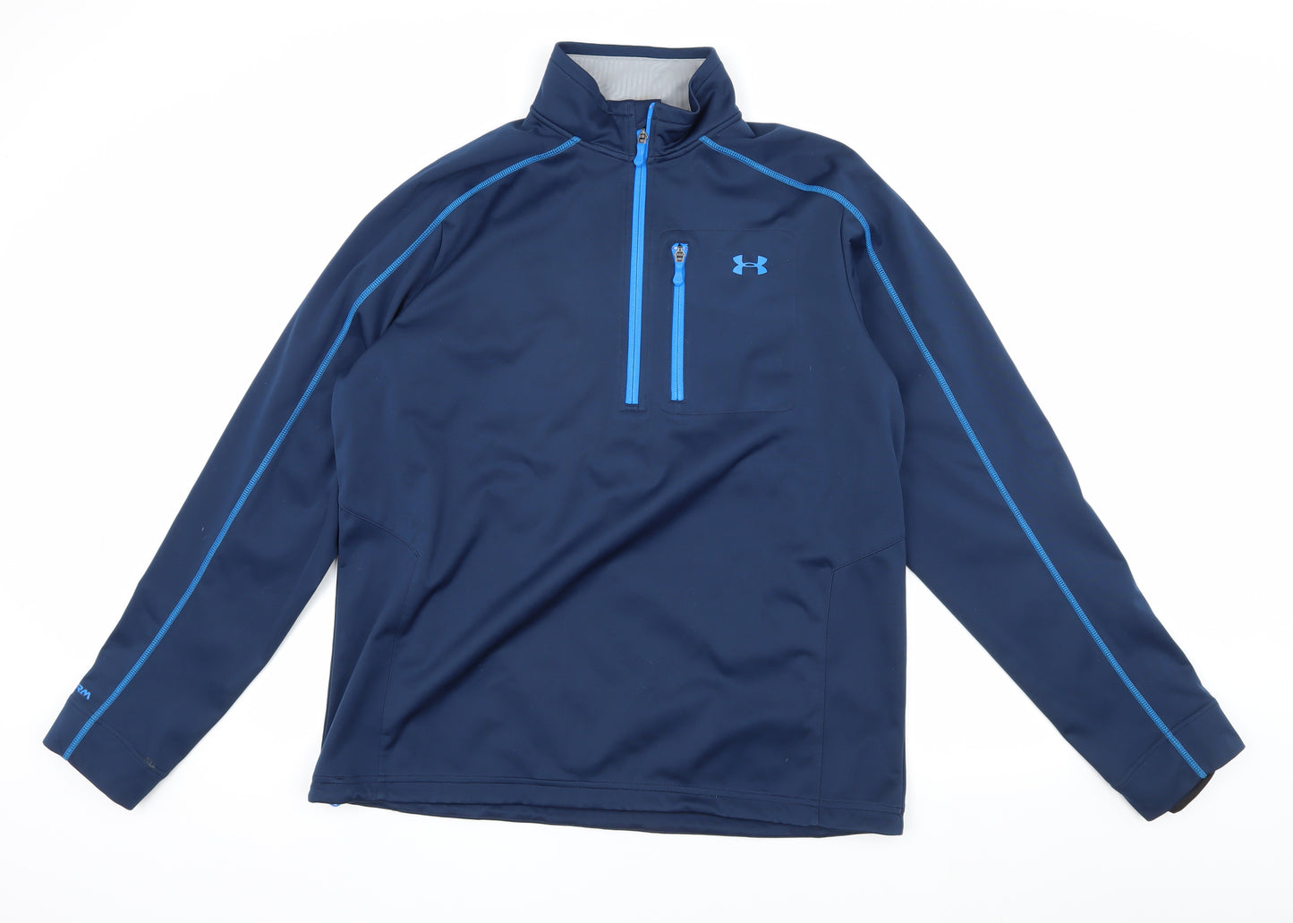 Under Armour Men's Blue XL 1/4 Zip Hoodie