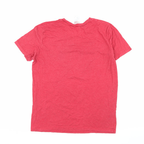 Marvel Men’s Deadpool Red Graphic Tee Medium