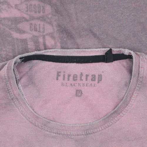 Firetrap Men's Multicoloured Graphic T-Shirt, M