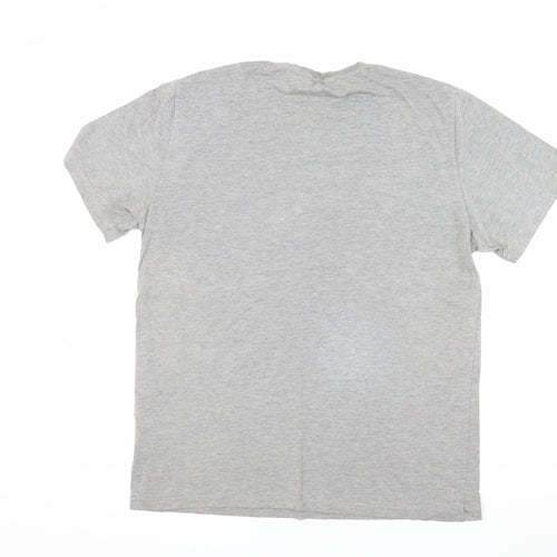 Penguin Men's Grey L Crew Neck T-Shirt