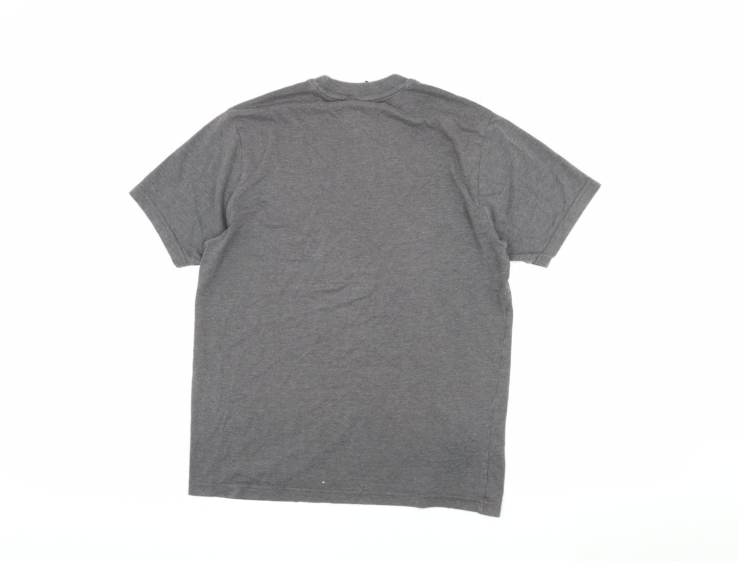 Jonnay Men's Grey S Crew Neck Jersey T-Shirt