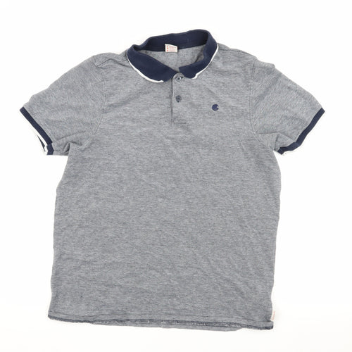 SoulCal & Co Men's Grey Polo Shirt XL