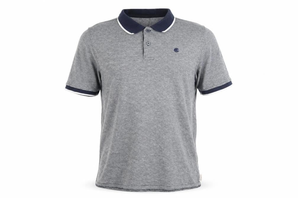 Front view of SoulCal Men's Grey Polo Shirt XL