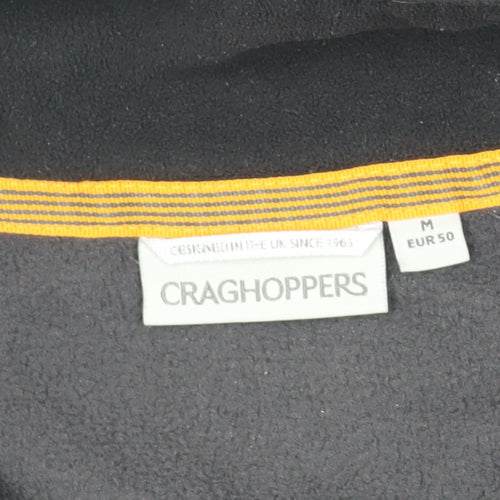Craghoppers Men's Black Fleece 1/4 Zip Sweatshirt M