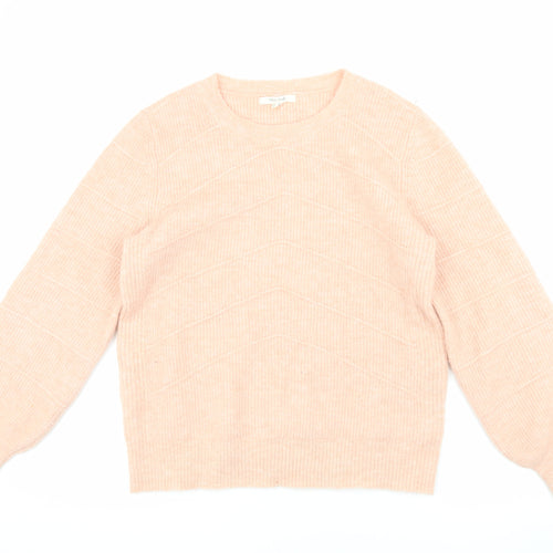 White Stuff Women's Pink Pullover Jumper Size 10