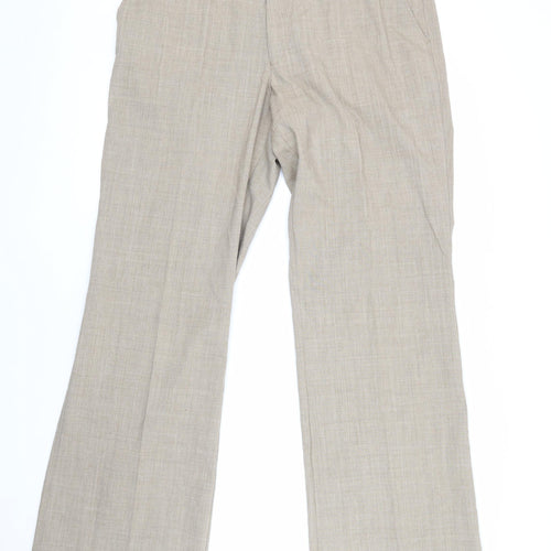 Selected Men's Beige Trousers Size 38