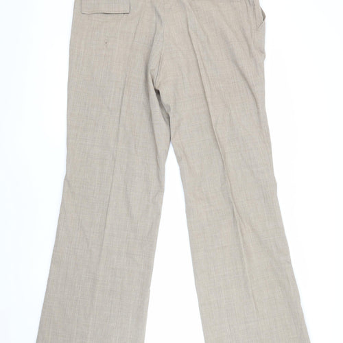 Selected Men's Beige Trousers Size 38