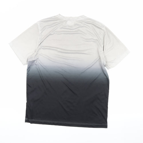 Airwalk Men's XL Gradient Grey Black T-Shirt
