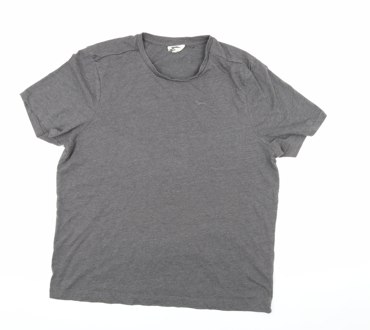 Slazenger Men's Large Grey Crew Neck T-Shirt