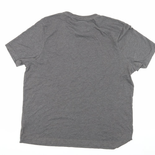 Slazenger Men's Large Grey Crew Neck T-Shirt