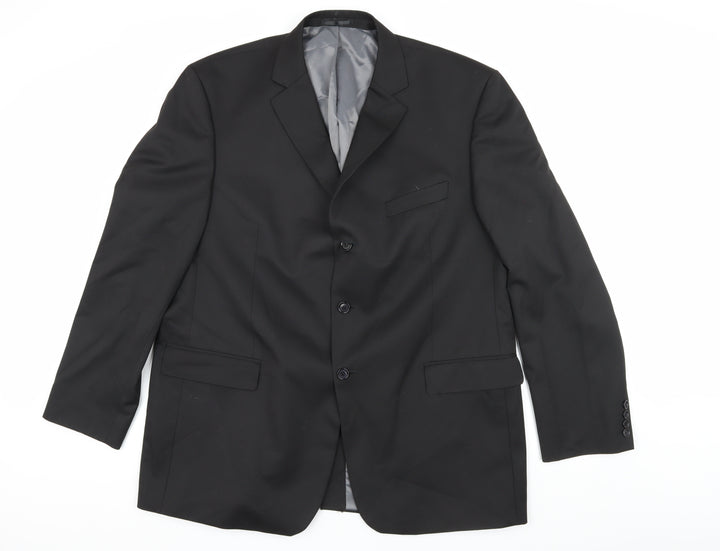 Taylor & Reece Men's Black Suit Jacket 46L