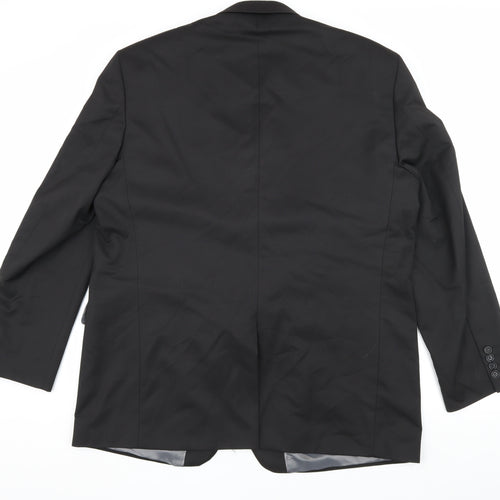 Taylor & Reece Men's Black Suit Jacket 46L