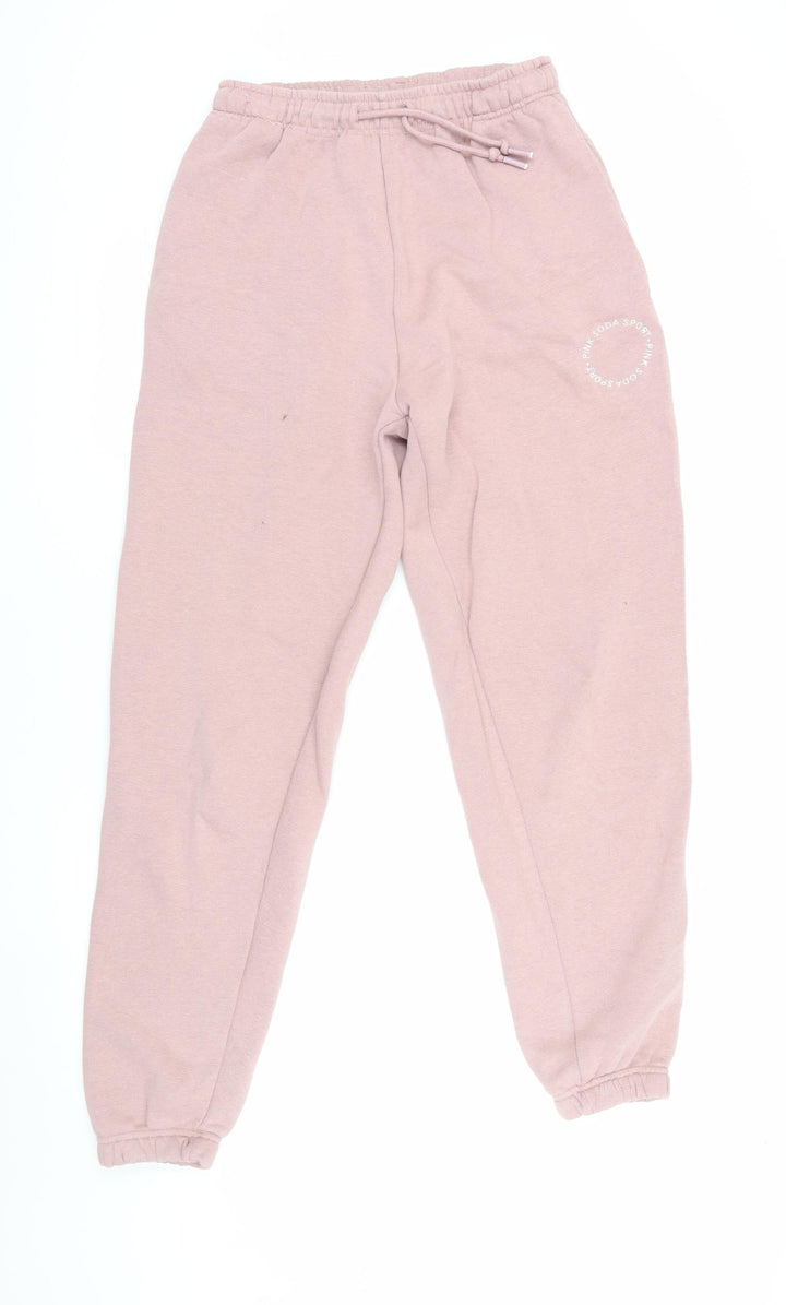 Pink Soda Sport Women’s Pink Jogger Trousers Size 10