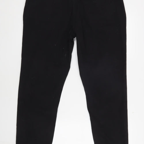 SoulCal & Co Men's Black Regular Fit Trousers - 34