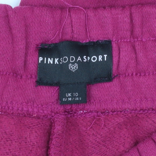 Pink Soda Sport Women's Pink Jogger Trousers Size 10