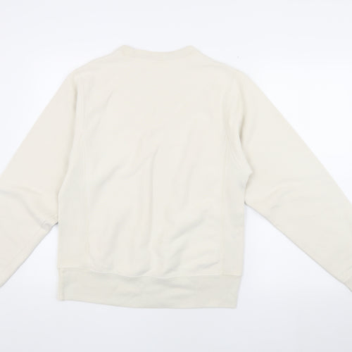 Champion Men's Ivory XS Pullover Sweatshirt